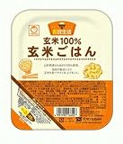 (お徳用ボックス)穀民生活 玄米100%の玄米ごはん 160g*10食の画像