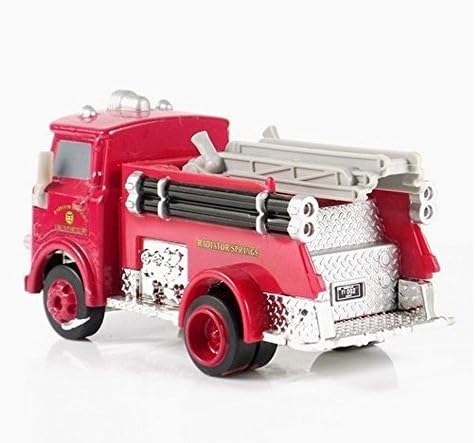 A0102 Funny Pixar Cars diecast figure toy Red Fire Truck 1pcs