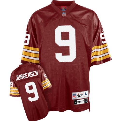 Reebok Washington Redskins Sonny Jurgensen Premier Throwback Jersey Large