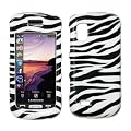 Zebra Stripes Design Snap-On Cover Hard Case Cell Phone Protector for Samsung Solstice A887 [Accessory Export Packaging]