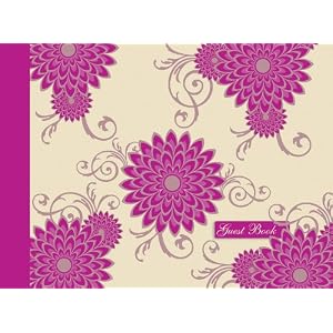 Guest Book - Pink Flower (Spank Stationery)