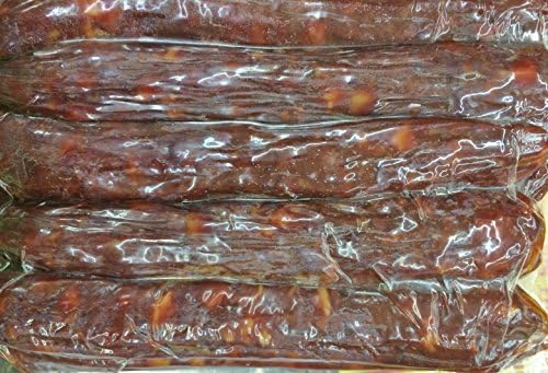 13oz Chinese Style Dried Pork & Chicken Liver Sausage, Grain Alcohol Added, by Dollar Food Canada, Pack of 1