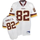 Reebok Washington Redskins Antwaan Randle El Replica White Jersey Size: Xx Large