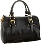 Steven by Steve Madden Animal Instincts Satchel,Black,one size