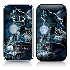 Apple iPhone 3G und 3Gs Skin Geh�use Sticker Design Schutzfolie + Wallpaper - Howling