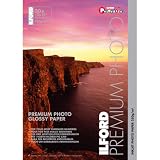 Ilford Premium Gloss 13 x 19 Inch Photo Paper 20 Sheets (1146585)