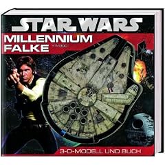 Star Wars Millennium Falke YT-1300: 3-D-Modell und Buch