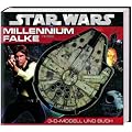 Star Wars Millennium Falke YT-1300: 3-D-Modell und Buch