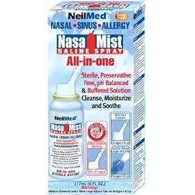 Neil Med Nasa Mist Multi Purpose Saline Spray All in One, 6.0 ounces Unit