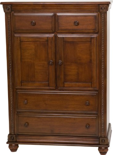 Simmons Furniture Winsor Chiffrobe Dresser, Cafe Madura, Large