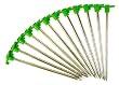 10" Galvanized-Steel Tent Pegs - Set of 10