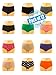 Women's 12 Pack Cotton Spandex Super Fit Boyshort Panty Briefs -Assorted Grab of Colors