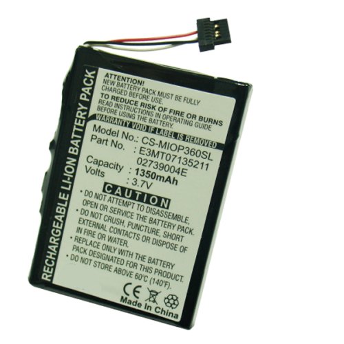 Bluetrade Akku Li-ion 1350 mah  f&uuml;r  Mio P360, P560, P560t, P565 Preisvergleich