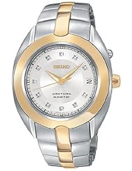 Seiko Womens SKA890 Diamond Arctura Kinetic Watch