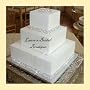 2 Row Crystal Rhinestone Wedding Cake Ribbon