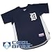 Detroit Tigers Authentic MLB Cool Base Batting Practice Jersey (Navy) by Majestic Athletic