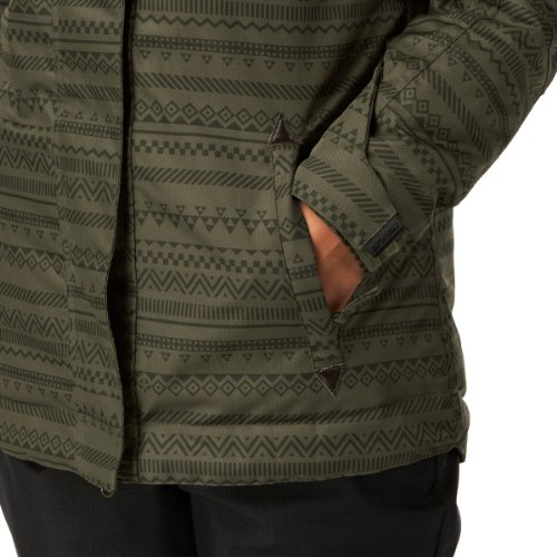 Animal Women's ANEIRA Ski Jacket - GRAPE LEAF, 14