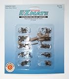 Bachmann Trains E - Z Mate Mark II Magnetic Knuckle Couplers with Metal Coil Spring  - Economy Pack  - Center Shank - Medium (25 Coupler pairs per card) - HO Scale