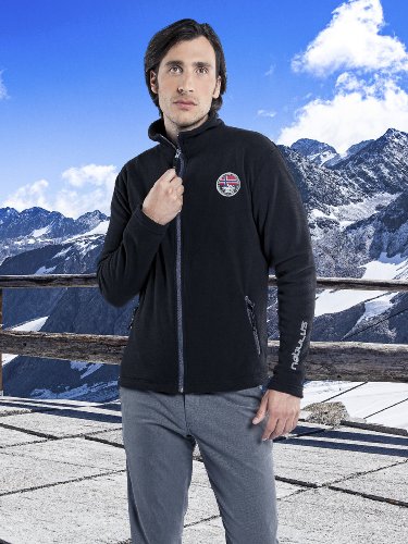 NEBULUS - VESTE EN POLAIRE NORWAYS II - veste d'extérieur pour homme - noir (Q210), S