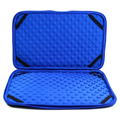 - Thin-Form-Factor *BRIGHT* Neon BLUE Color Sleeve Non-Scratch Soft Lining Sleeve Carrying Case for 11