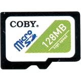 Photo : COBY - Flash memory card - 128 MB - microSD