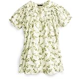 Short-Sleeve Printed Lawn Pullover