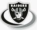 OAKLAND RAIDERS 12X12 DIE CUT WINDOW FILM