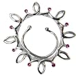 Fancy Nipple Clip with CZ