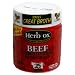 Herbox Beef Boullion Cube, 25-Cube Canister (Pack of 6)