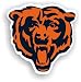 NFL Chicago Bears 12-Inch Vinyl Logo Magnet