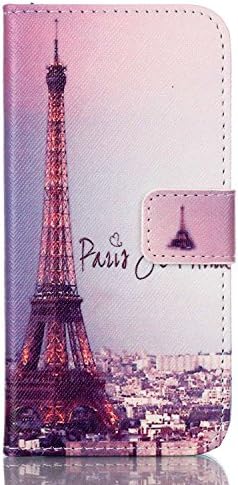 iPhone 6/6S Wallet Case, X-Master® [Elegance Series] Phone Wallet Cover for iPhone 6/6S Protective PU Leather Card Case w/2 Card Slots + Side Pocket Flip Magnetic (paris tower)