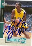 Brandon Bass Autographed/Hand Signed Basketball Card (New Orleans Hornets) 2005 Upper Deck Rookie #1