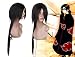Cosplayland C406 - Naruto ITACHI long black Cosplay Wig