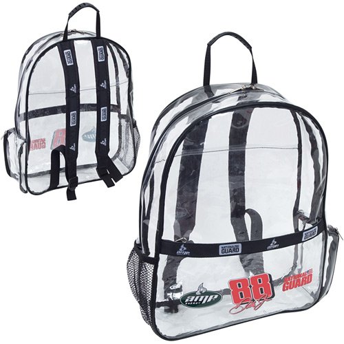 Buy Drivers Select Dale Earnhardt, Jr. Clear Backpack by Chase Authentics