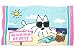 Funky Beach Bum On Duty" Oversized Funny Beach Towel"