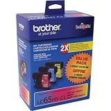 Brother LC653PKS Color Ink Cartridge - 3 Pack (Cyan/Magenta/Yellow)