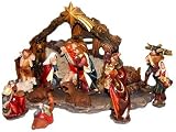 Kurt Adler Resin Musical Nativity Set
