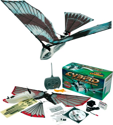 Childrens Toyshop  Toys : Cybird 2 Ch R/C Flying Bird Ass'D 35Mhz Bands & Charger