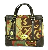 Fossil Emilia Flap Tapestry Handbag