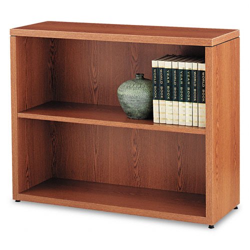2 Shelf Bookcase - Medium Oak