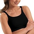 Nursing Sports Bra With Padded Straps - Black