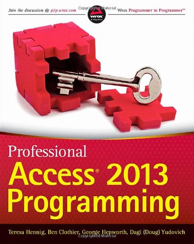 Professional Access 2013 Programming