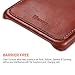 iPhone 8 Plus Case,iPhone 7 Plus Case,Benuo[Card Slot Vintage Series] Premium Genuine Leather Card Case,3 Card Slots, Ultra Slim, Soft Leather Cover for iPhone 8 Plus/7 Plus 5.5 inch(Brown)