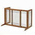 Wood Freestanding Pet Gate, Small