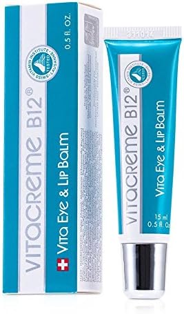 Vitacreme B12 by Vita Eye &amp; Lip Balm --15ml/0.5oz for WOMEN ---(Package Of 5)