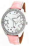 GUESS Womens Pink-Strap Watch