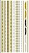 Metallic Gold Silver Black Jewelry Inspired Temporary Bling Tattoo by Eufouria Inc. YW-039 RS.99.00