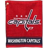 NHL Washington Capitals 16'' x 19'' Woven Terry Golf Towel - Red