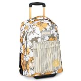  : JanSport Superbreak Wheeled Backpack (Grey/Orange/Hibiscus)