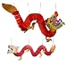 Two (2) Chinese Paper Dragon Decorations